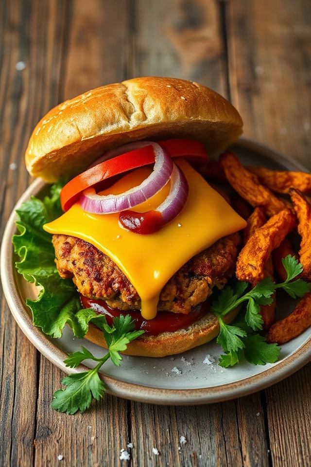 chickpea burger cooking instructions