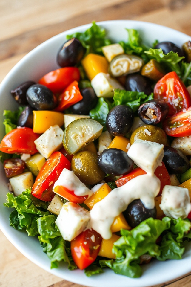 colorful veggie salad recipe