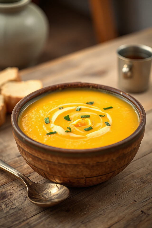 cozy vegetarian potato soup