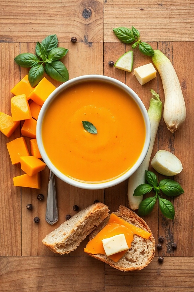 creamy butternut squash soup