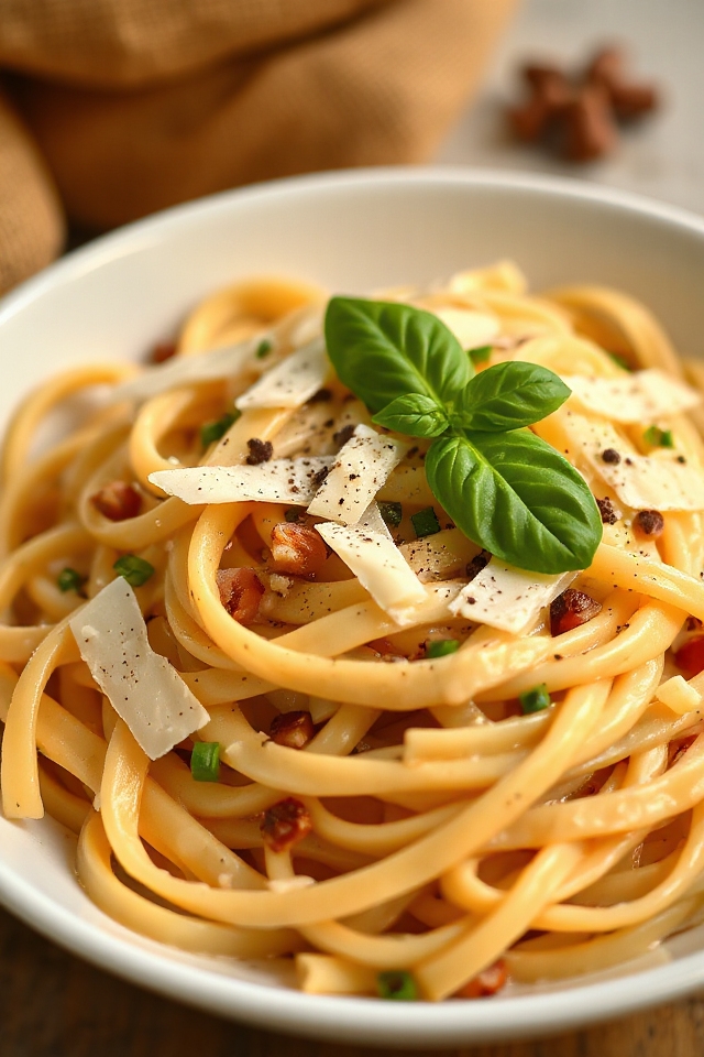 creamy vegetarian pasta delight