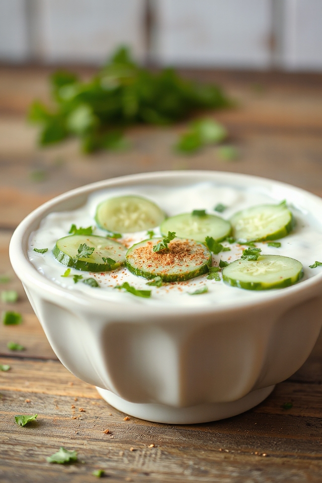 cucumber yogurt mixture recipe