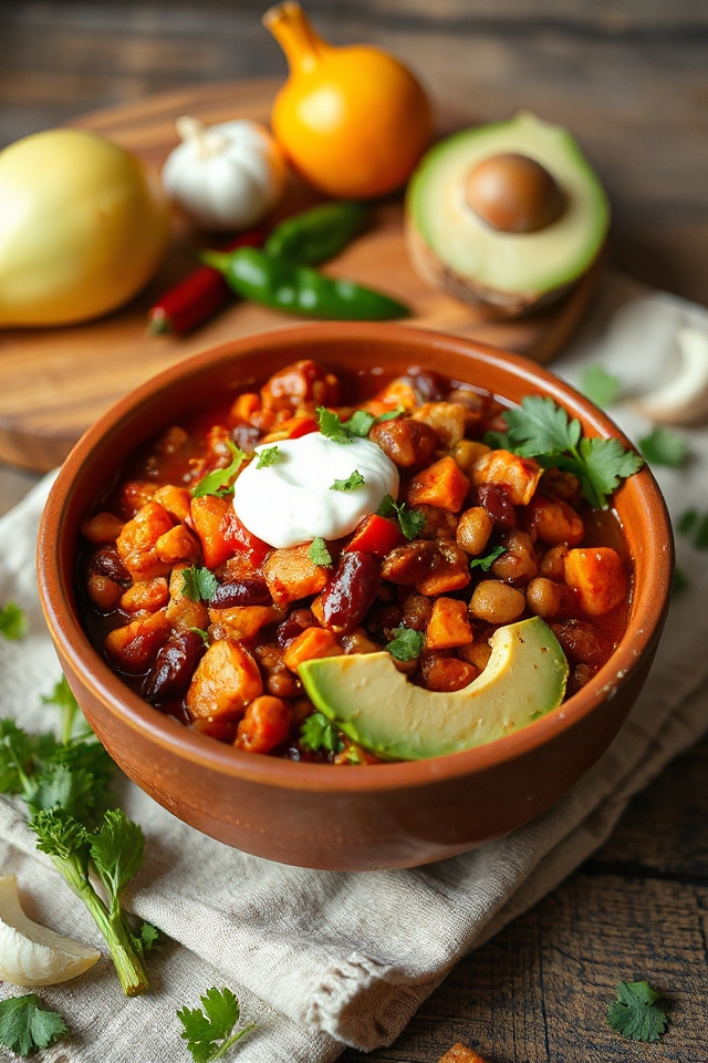 delicious vegetarian chili recipe
