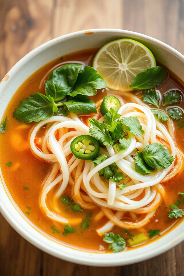 delicious vegetarian pho recipe