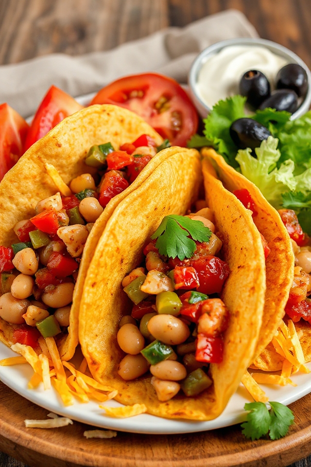 delicious vegetarian taco recipe