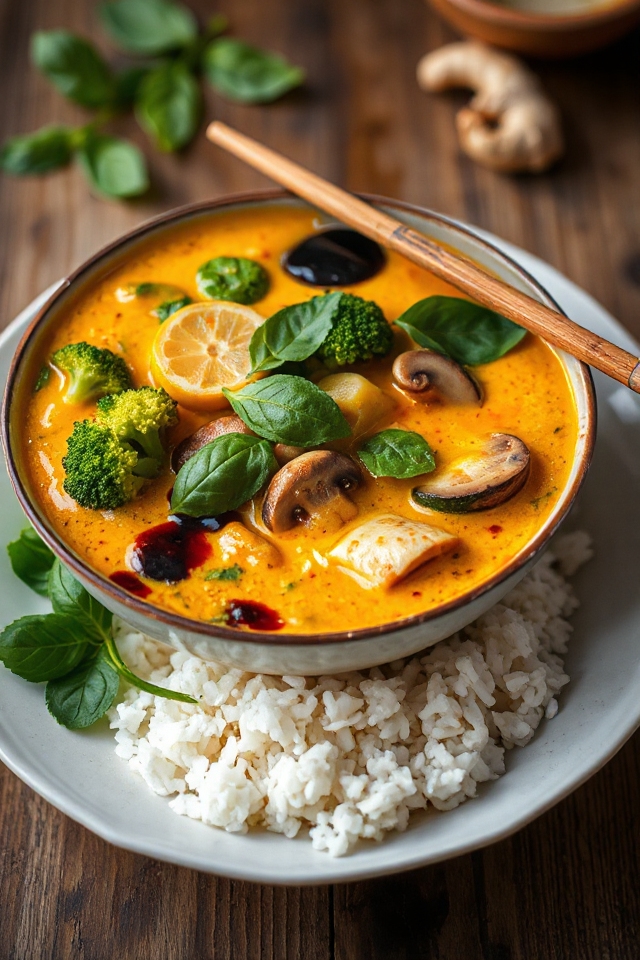 delightful vegetarian thai curry