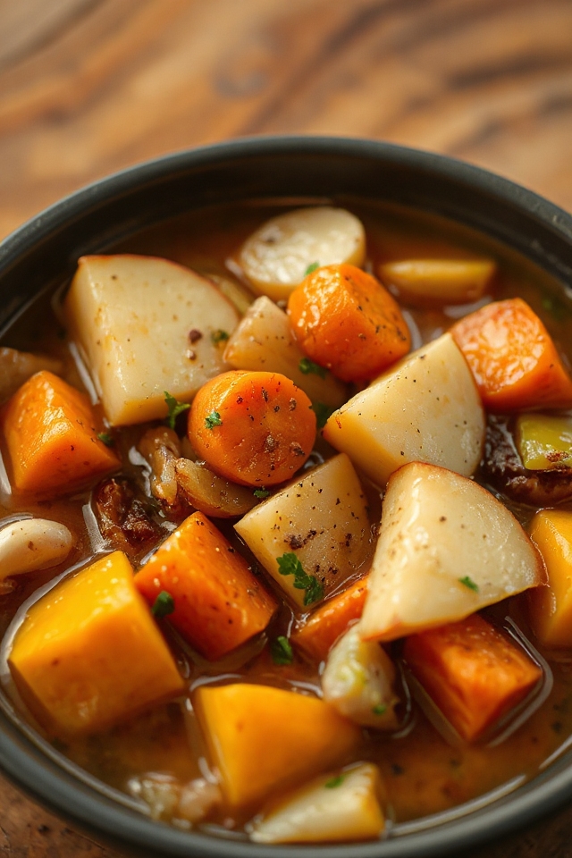 easy vegetarian stew recipe