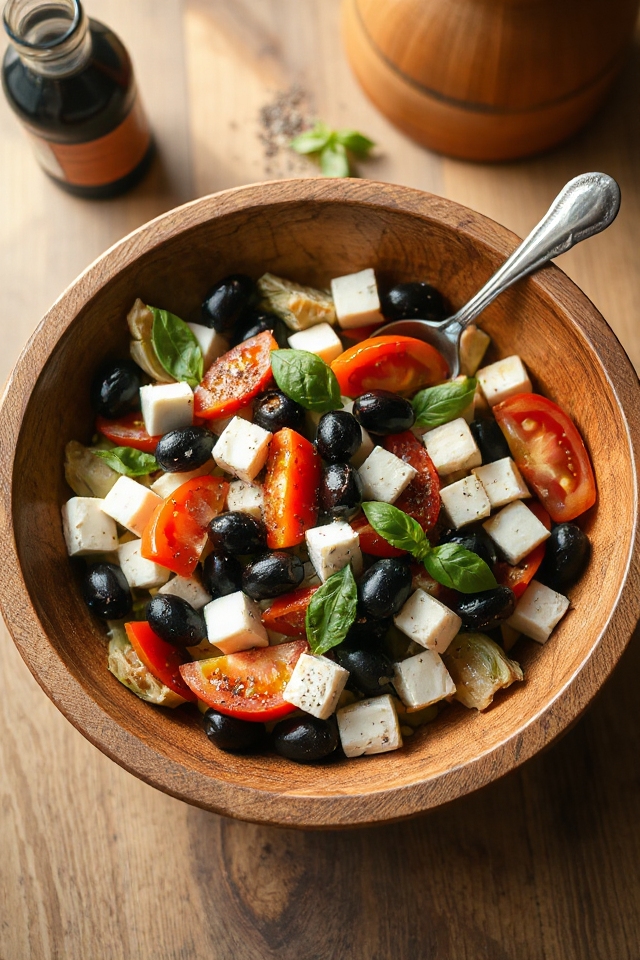 fresh vegetarian salad recipe