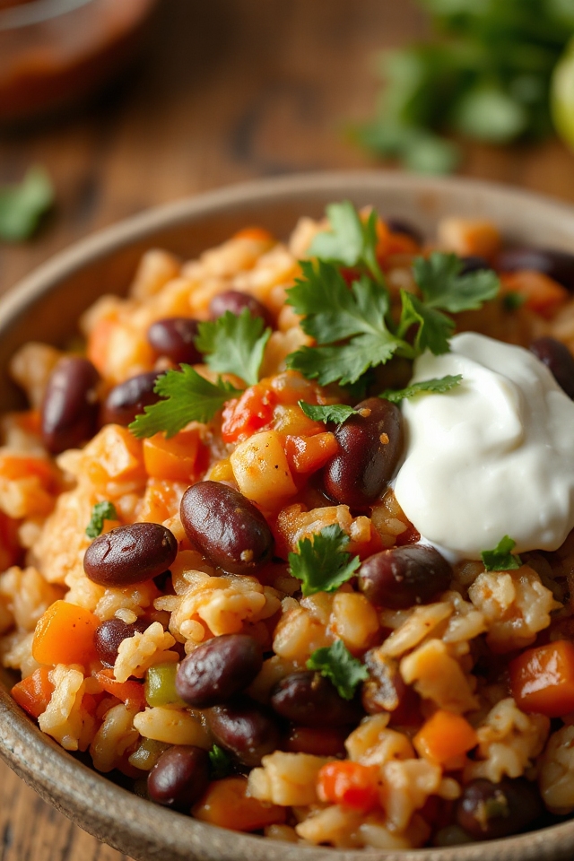 hearty vegetarian beans recipe