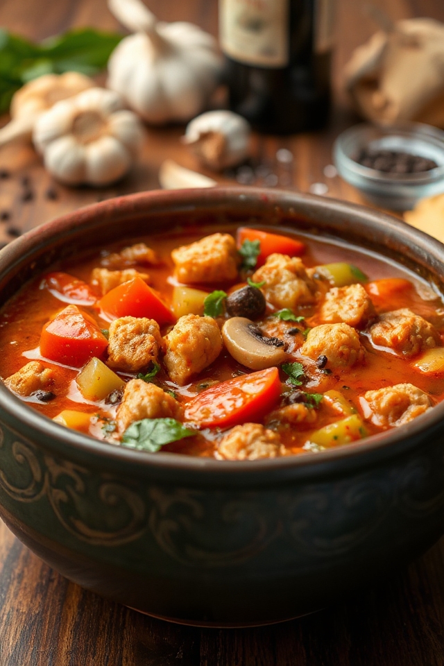 hearty vegetarian goulash recipe