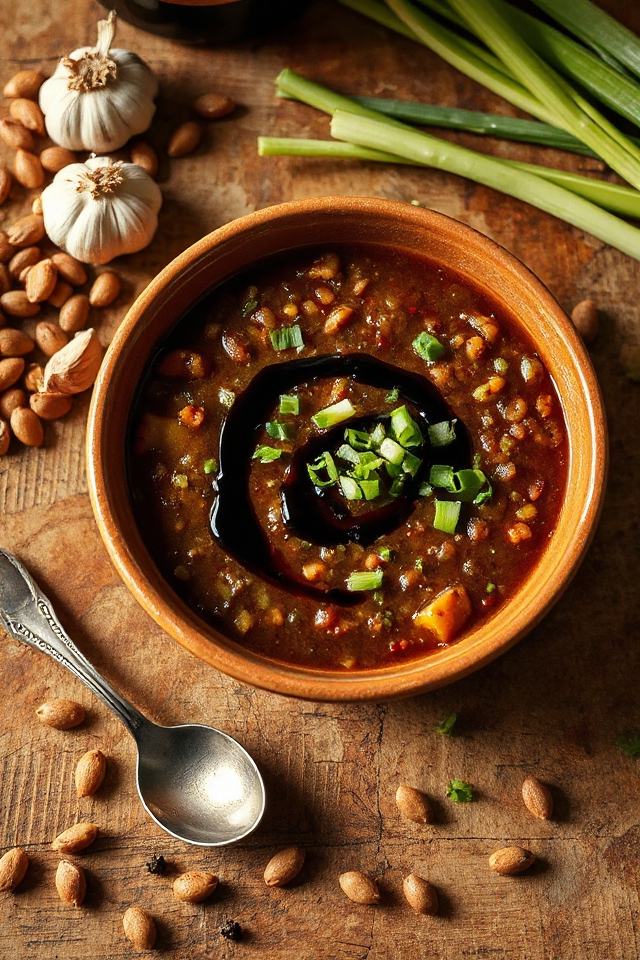hearty vegetarian lentil soup
