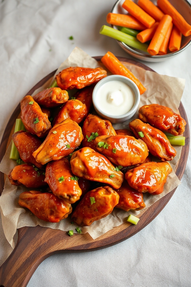 spicy vegetarian wing recipe