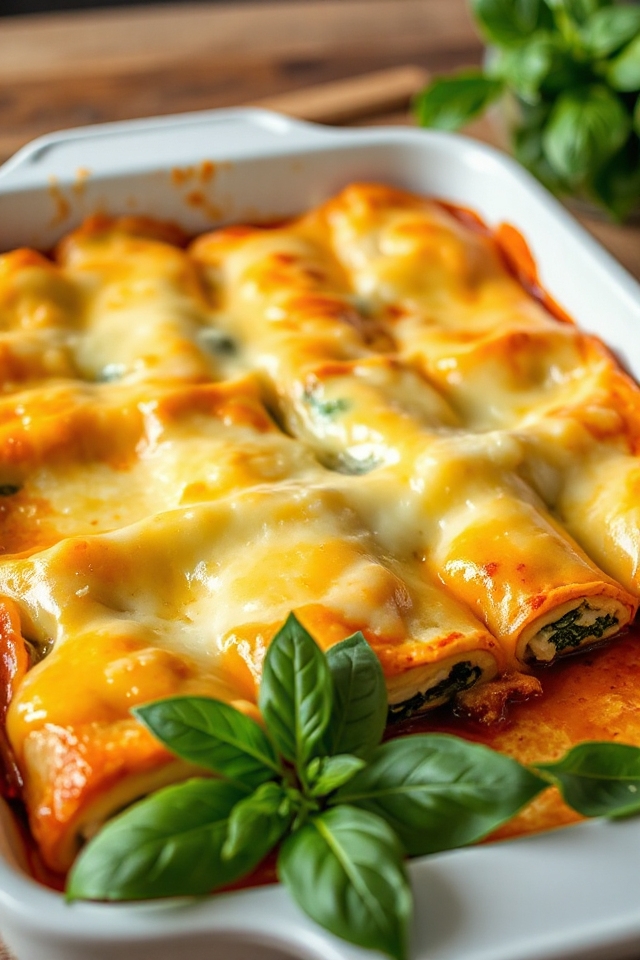spinach and ricotta filling