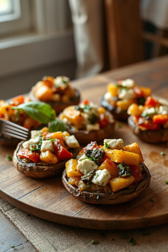 stuffed mushrooms baking delight