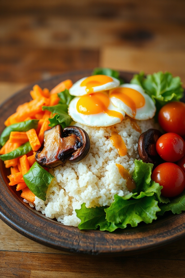 vegetarian bibimbap recipe instructions