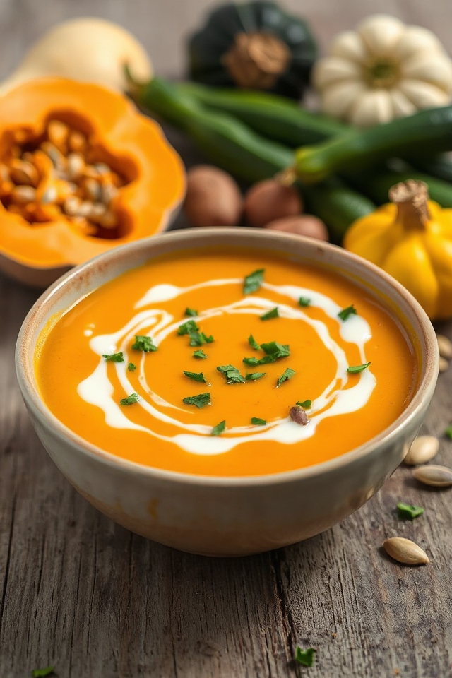 vegetarian butternut squash soup