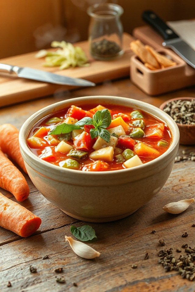 vegetarian cabbage soup recipe