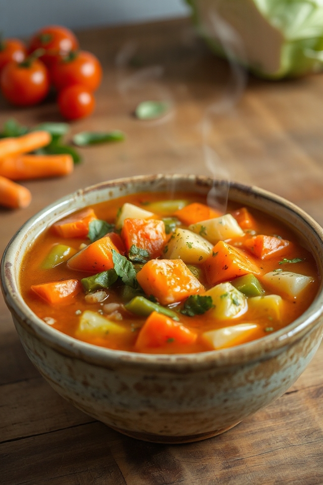 vegetarian cabbage soup recipe