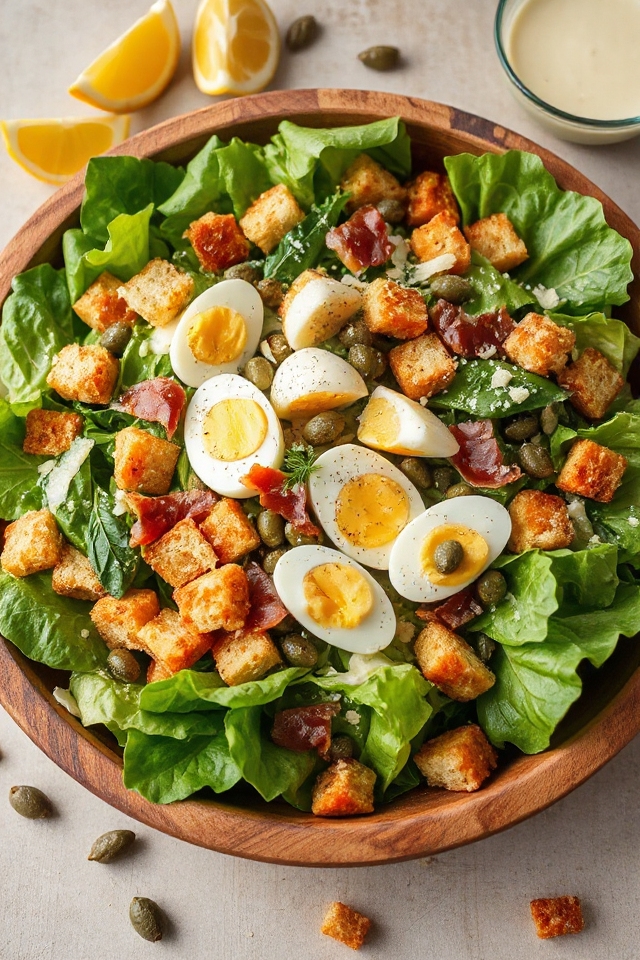 vegetarian caesar salad recipe
