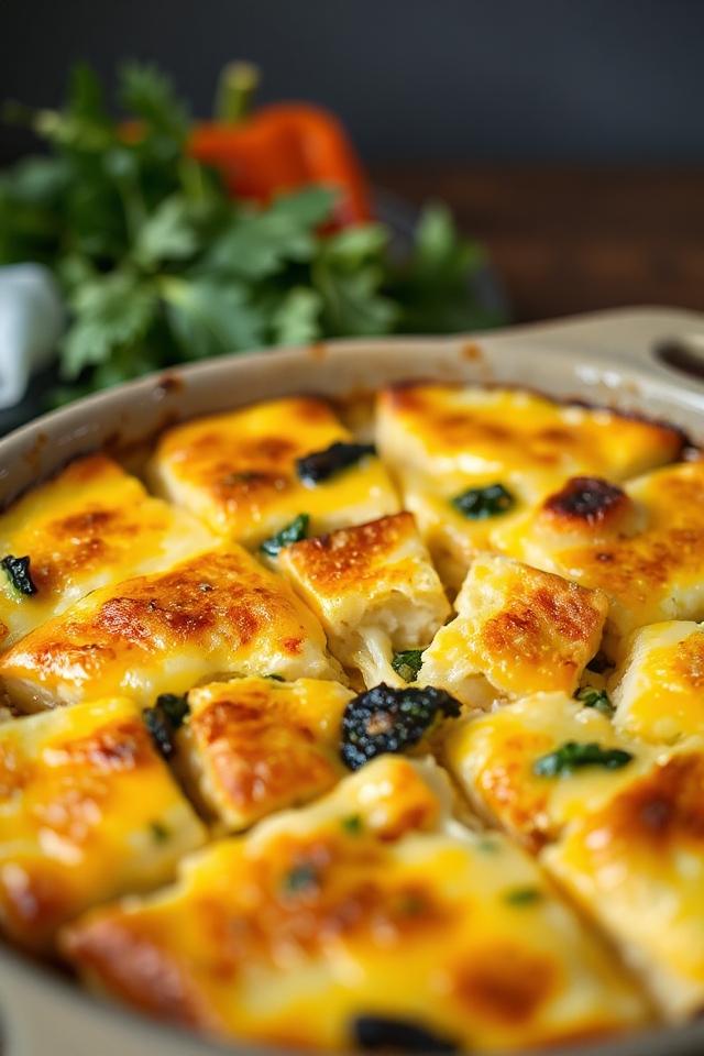vegetarian egg casserole recipe