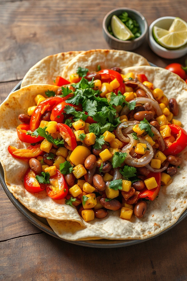 vegetarian fajitas cooking guide