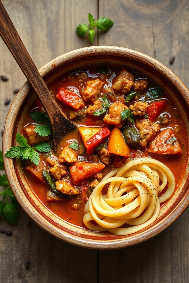vegetarian goulash cooking instructions