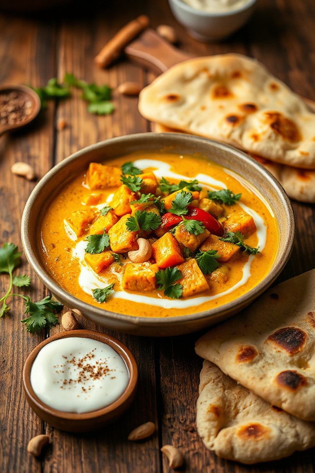 vegetarian korma cooking instructions
