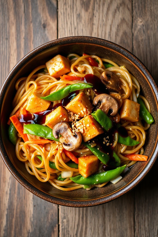 vegetarian lo mein instructions