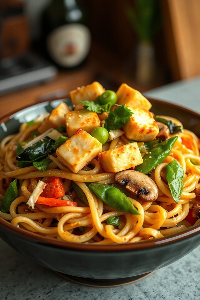 vegetarian lo mein recipe