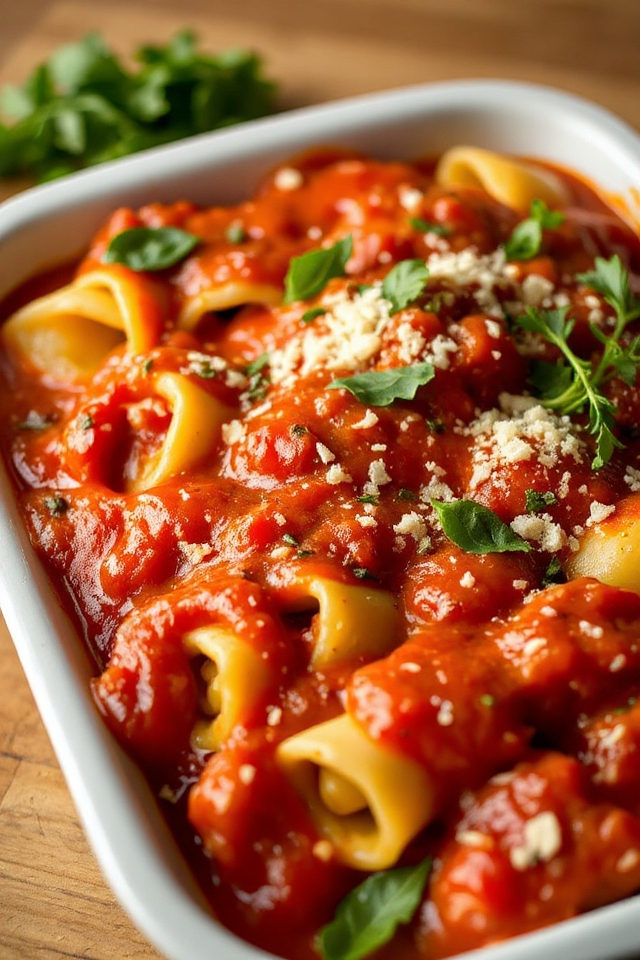 vegetarian manicotti preparation guide