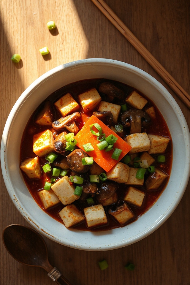 vegetarian mapo tofu recipe