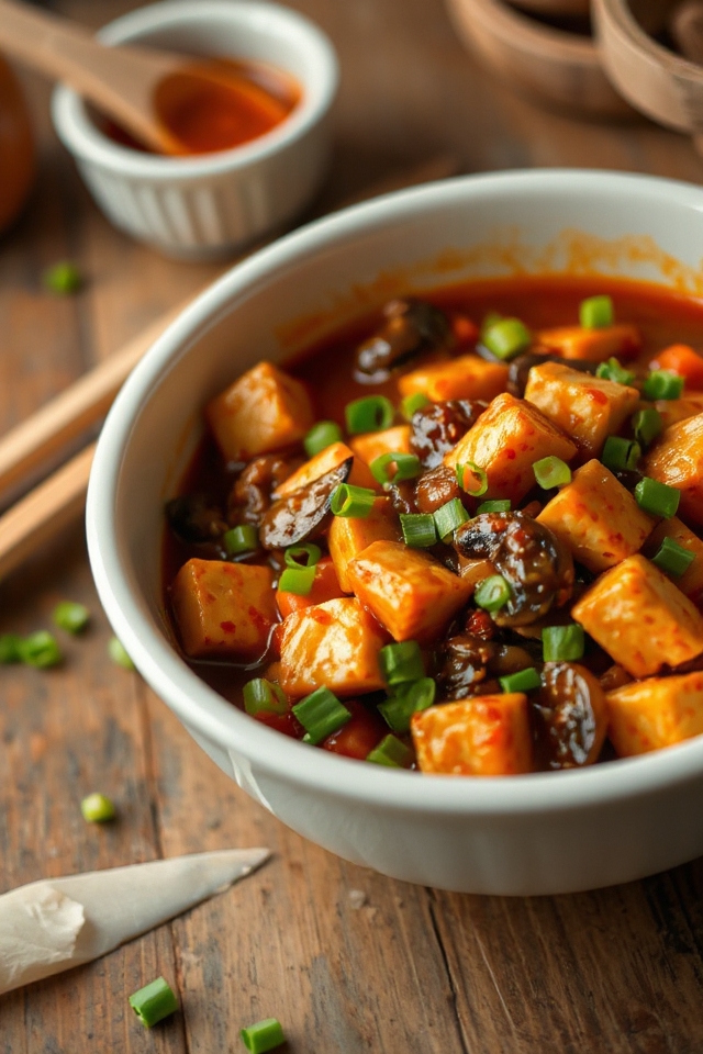 vegetarian mapo tofu recipe