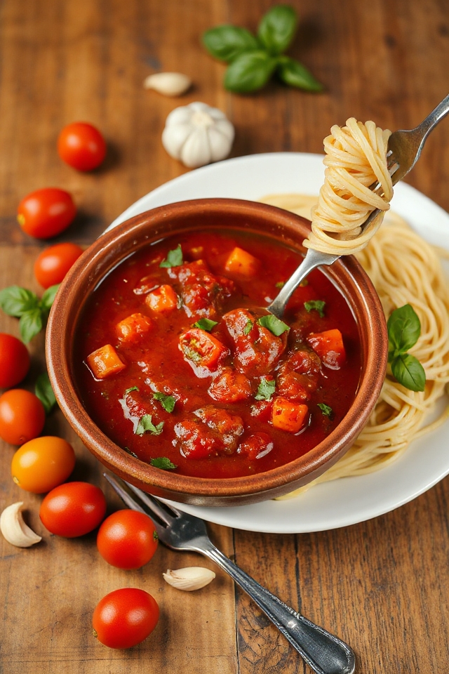 vegetarian marinara sauce recipe