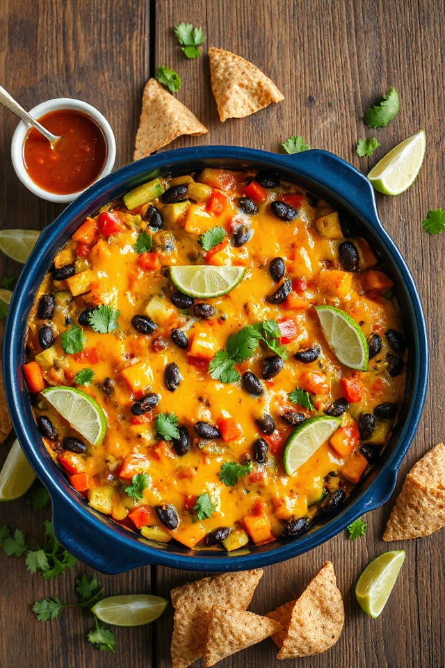vegetarian mexican casserole recipe