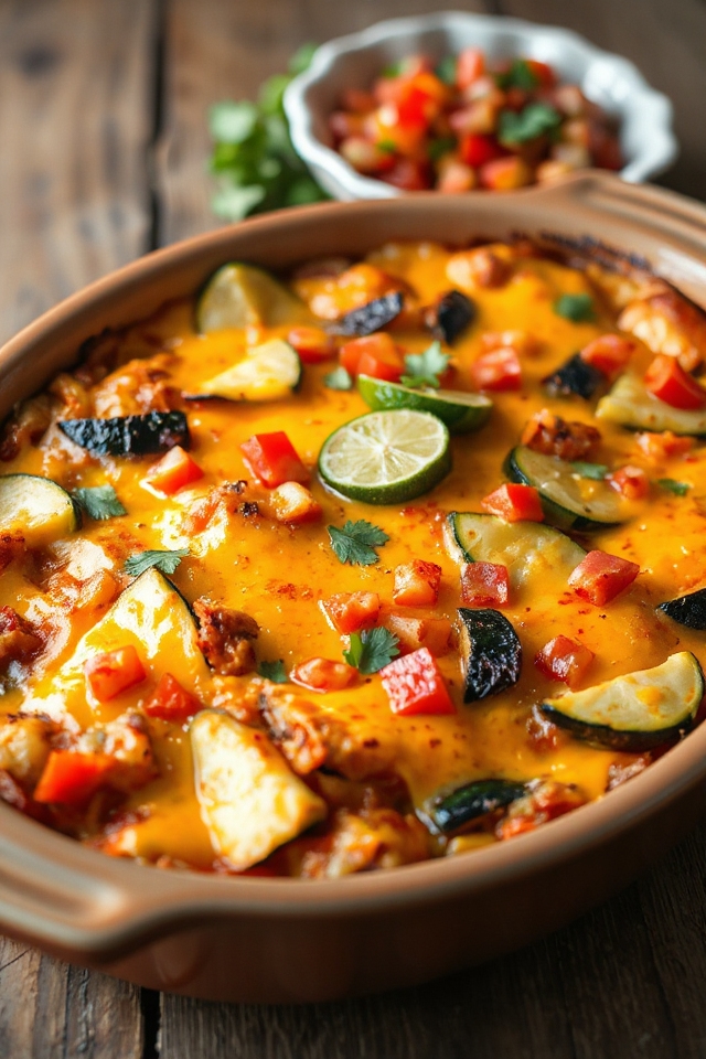 vegetarian mexican casserole recipe