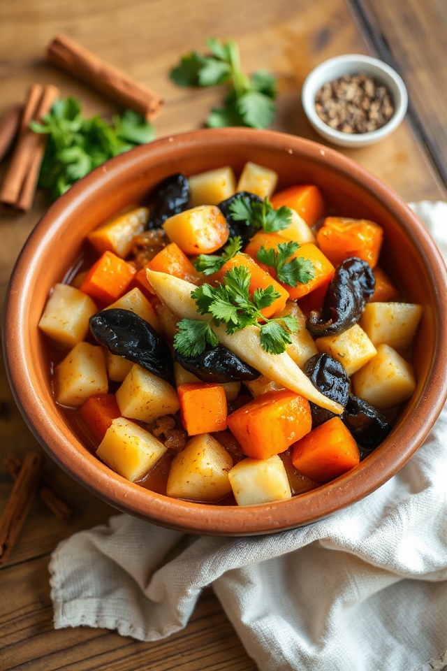 vegetarian moroccan stew recipe