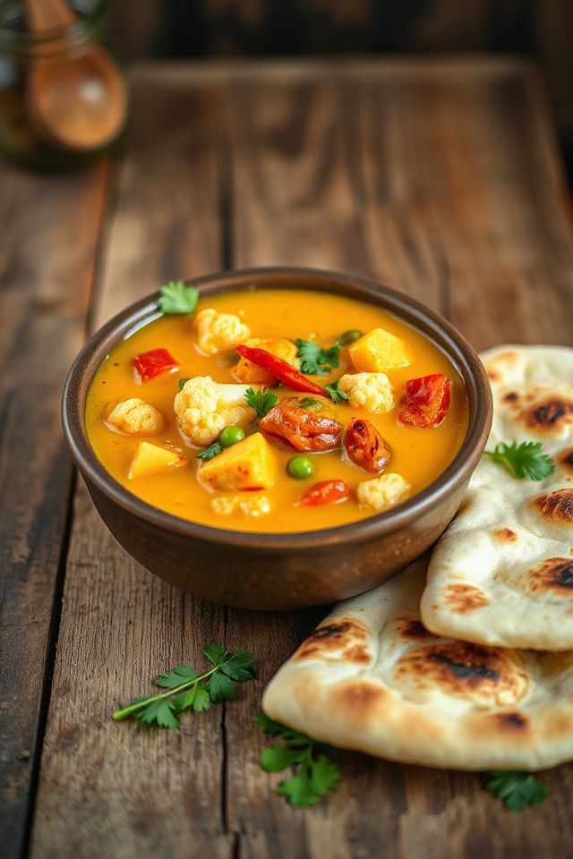 vegetarian navratan korma recipe