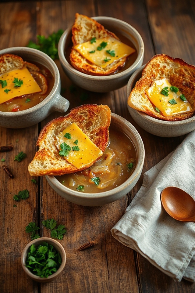 vegetarian onion soup recipe