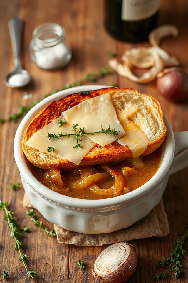 vegetarian onion soup recipe
