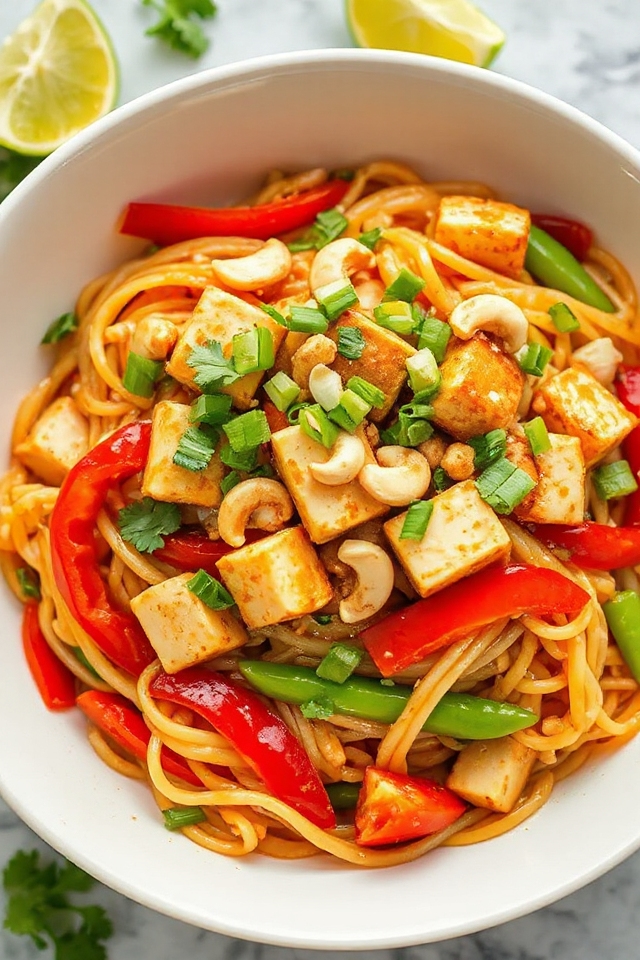 vegetarian pad thai recipe