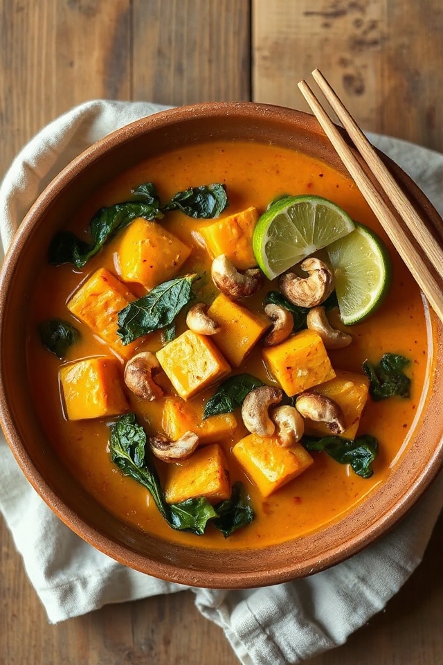 vegetarian panang curry recipe