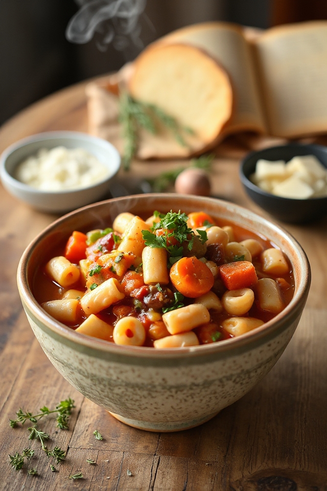 vegetarian pasta fagioli recipe