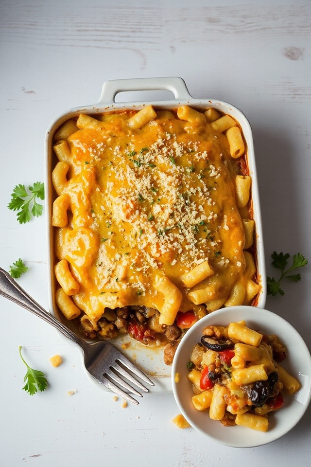 vegetarian pastitsio cooking instructions