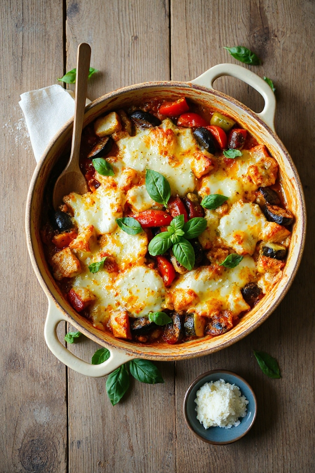 vegetarian ratatouille gratin recipe