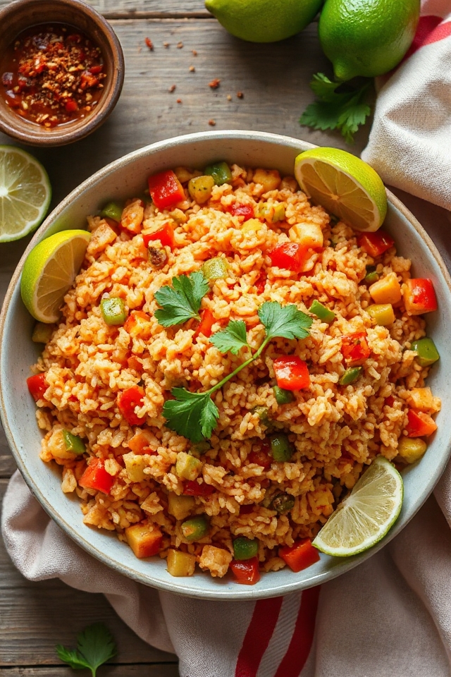vegetarian spanish rice recipe