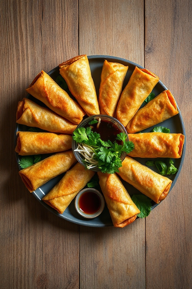 vegetarian spring rolls recipe