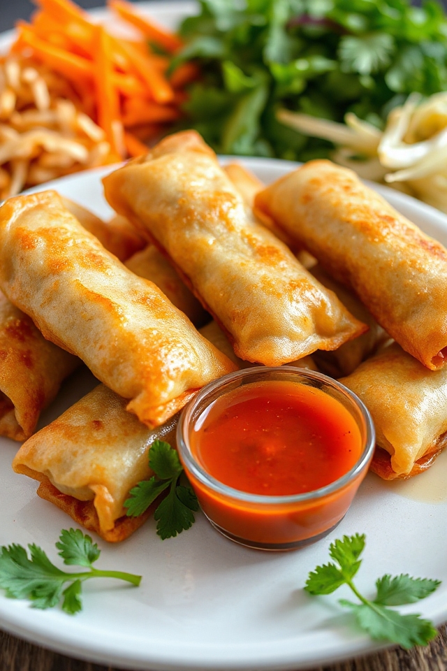 vegetarian spring rolls recipe