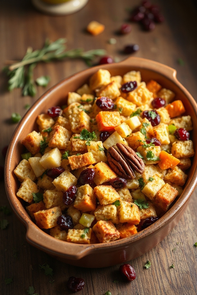 vegetarian stuffing recipe details