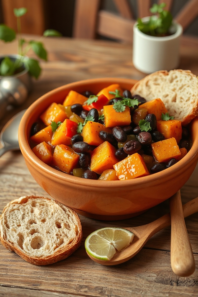 vegetarian sweet potato stew