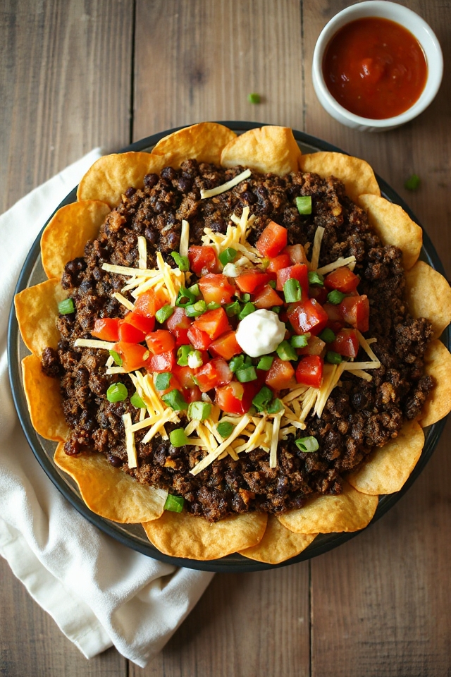 vegetarian taco pie recipe